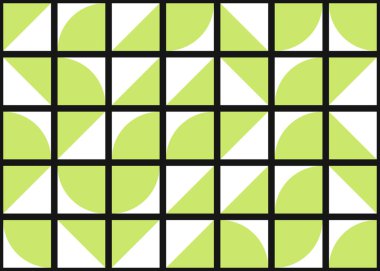 Soyut geometrik desen, kusursuz vektör çizimi