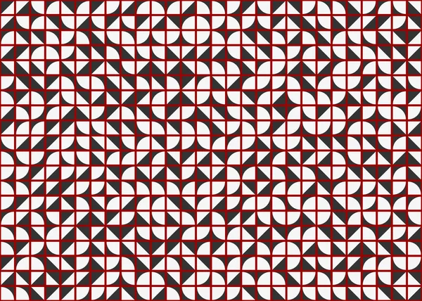 抽象幾何学模様 シームレスなベクトル図 — ストックベクタ