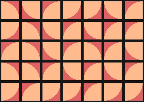 Abstraktní Geometrický Obrazec Vektorová Ilustrace — Stockový vektor