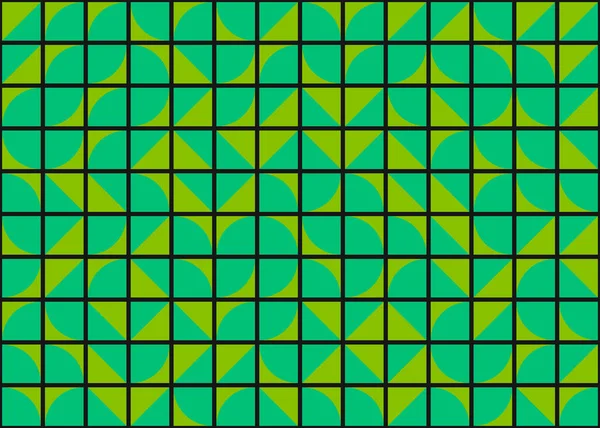 Pola Geometris Abstrak Ilustrasi Vektor Mulus - Stok Vektor