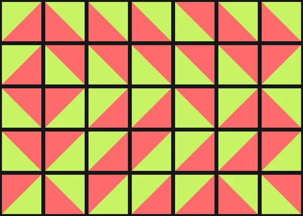 Abstraktes Geometrisches Muster Nahtlose Vektorillustration — Stockvektor