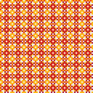 Soyut çapraz desen, üretken hesaplama sanatı illüstrasyonu