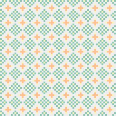 Soyut çapraz desen, üretken hesaplama sanatı illüstrasyonu