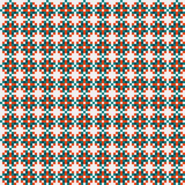 Soyut çapraz desen, üretken hesaplama sanatı illüstrasyonu