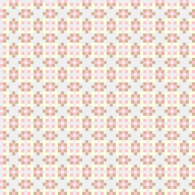 Soyut çapraz desen, üretken hesaplama sanatı illüstrasyonu