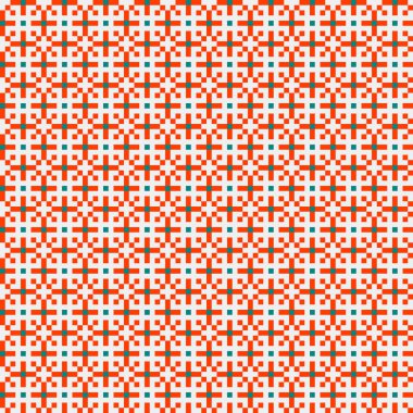 Soyut çapraz desen, üretken hesaplama sanatı illüstrasyonu