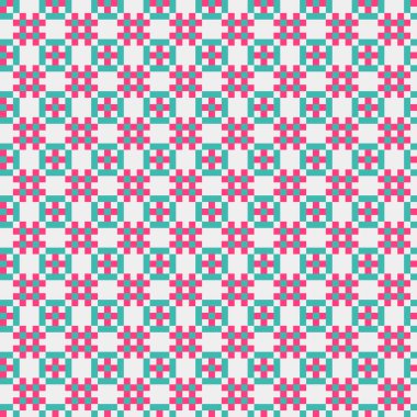 Soyut çapraz desen, üretken hesaplama sanatı illüstrasyonu