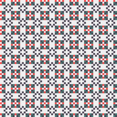 Soyut çapraz desen, üretken hesaplama sanatı illüstrasyonu