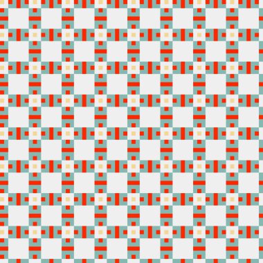 Soyut çapraz desen, üretken hesaplama sanatı illüstrasyonu