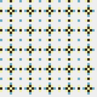 Soyut çapraz desen, üretken hesaplama sanatı illüstrasyonu