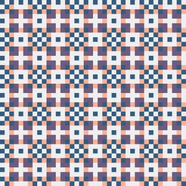 Soyut çapraz desen, üretken hesaplama sanatı illüstrasyonu