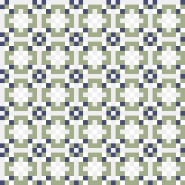 Soyut çapraz desen, üretken hesaplama sanatı illüstrasyonu