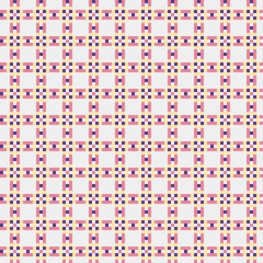 Soyut çapraz desen, üretken hesaplama sanatı illüstrasyonu