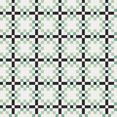 Soyut çapraz desen, üretken hesaplama sanatı illüstrasyonu