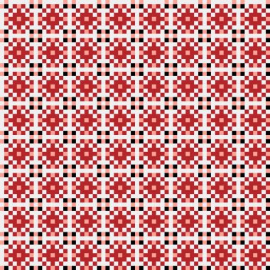 Soyut çapraz desen, üretken hesaplama sanatı illüstrasyonu