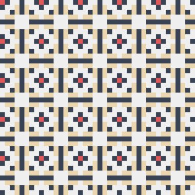 Soyut çapraz desen, üretken hesaplama sanatı illüstrasyonu