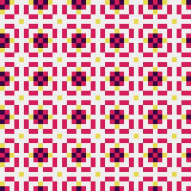 Soyut çapraz desen, üretken hesaplama sanatı illüstrasyonu