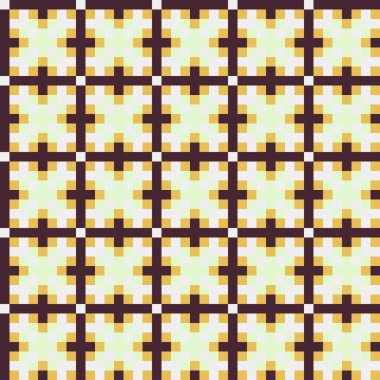 Soyut çapraz desen, üretken hesaplama sanatı illüstrasyonu