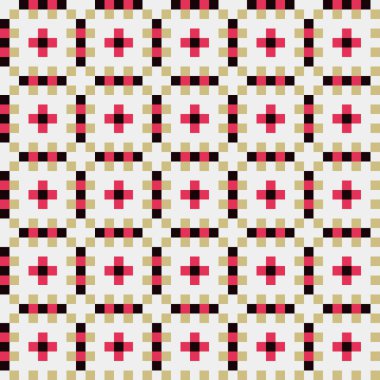 Soyut çapraz desen, üretken hesaplama sanatı illüstrasyonu