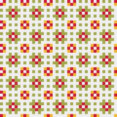 Soyut çapraz desen, üretken hesaplama sanatı illüstrasyonu