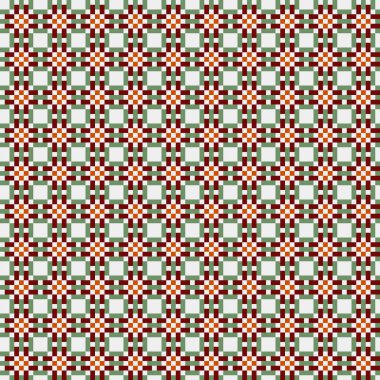 Soyut çapraz desen, üretken hesaplama sanatı illüstrasyonu