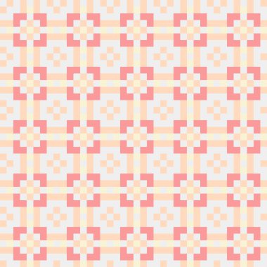 Soyut çapraz desen, üretken hesaplama sanatı illüstrasyonu