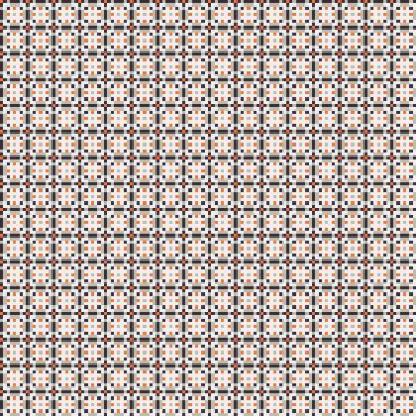 Soyut çapraz desen, üretken hesaplama sanatı, vektör illüstrasyonu 