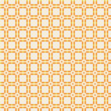 Soyut Geometrik Desen, üretken hesaplama sanatı, vektör illüstrasyonu  