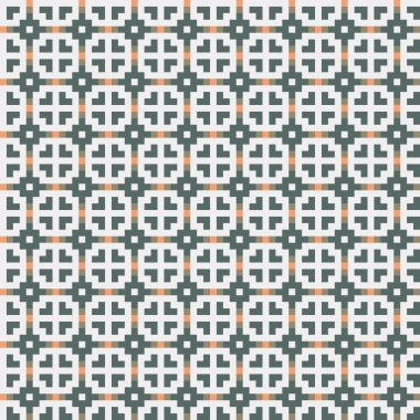 Soyut çapraz desenli üretken hesaplama sanatı çizimi