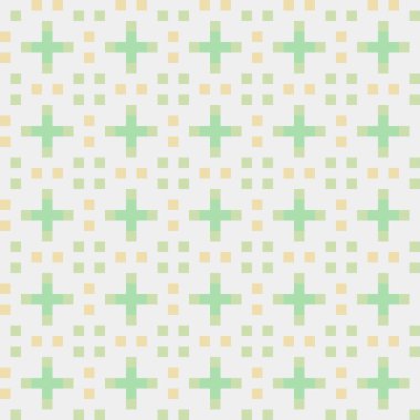 Soyut Geometrik Desen, üretken hesaplama sanatı, vektör illüstrasyonu  