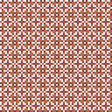 Soyut Geometrik Desen, üretken hesaplama sanatı, vektör illüstrasyonu  