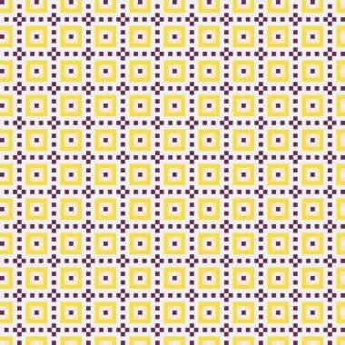 Soyut Geometrik Desen, üretken hesaplama sanatı, vektör illüstrasyonu  