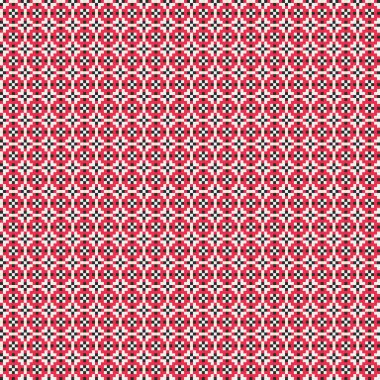 Soyut Geometrik Desen, üretken hesaplama sanatı, vektör illüstrasyonu  