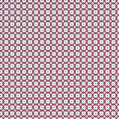 Soyut Geometrik Desen, üretken hesaplama sanatı, vektör illüstrasyonu  