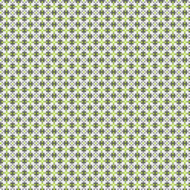 Soyut Geometrik Desen, üretken hesaplama sanatı, vektör illüstrasyonu  