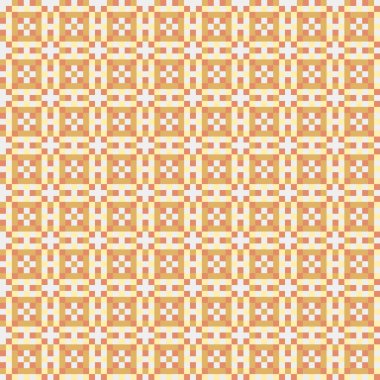 Soyut Geometrik Desen, üretken hesaplama sanatı, vektör illüstrasyonu  