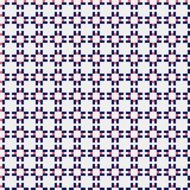 Soyut Geometrik Desen, üretken hesaplama sanatı, vektör illüstrasyonu  