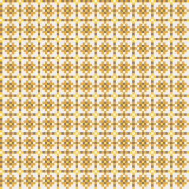 Soyut Geometrik Desen, üretken hesaplama sanatı, vektör illüstrasyonu  