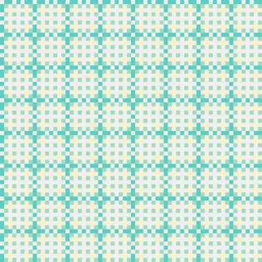 Soyut Geometrik Desen, üretken hesaplama sanatı, vektör illüstrasyonu  