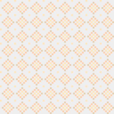 Soyut Geometrik Desen, üretken hesaplama sanatı, vektör illüstrasyonu