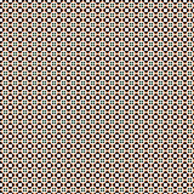 Soyut Geometrik Desen, üretken hesaplama sanatı, vektör illüstrasyonu