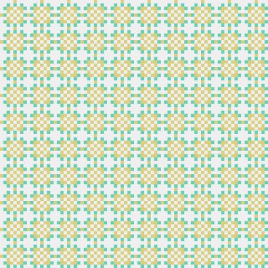 Soyut Geometrik Desen, üretken hesaplama sanatı, vektör illüstrasyonu  