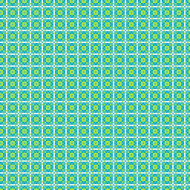 Soyut Geometrik Desen, üretken hesaplama sanatı, vektör illüstrasyonu