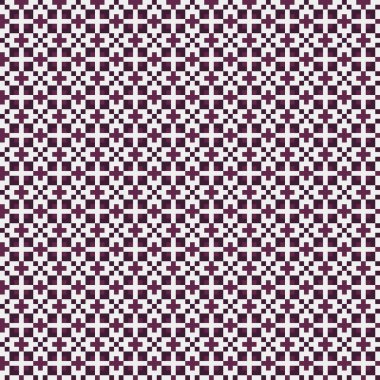 Soyut Geometrik Desen, üretken hesaplama sanatı, vektör illüstrasyonu  