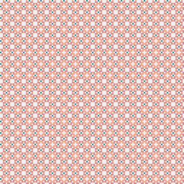 Soyut Geometrik Desen, üretken hesaplama sanatı, vektör illüstrasyonu  