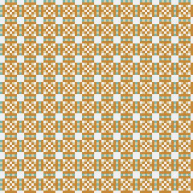 Soyut Geometrik Desen, üretken hesaplama sanatı, vektör illüstrasyonu  