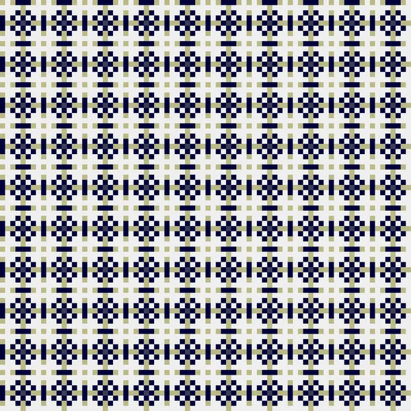 Motif Croisé Abstrait Illustration Vectorielle — Image vectorielle