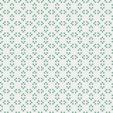 Soyut Geometrik Desen, üretken hesaplama sanatı, vektör illüstrasyonu  