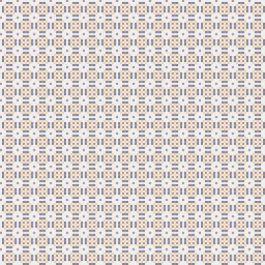 Soyut Geometrik Desen, üretken hesaplama sanatı, vektör illüstrasyonu  