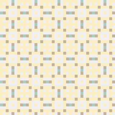 Soyut Geometrik Desen, üretken hesaplama sanatı, vektör illüstrasyonu